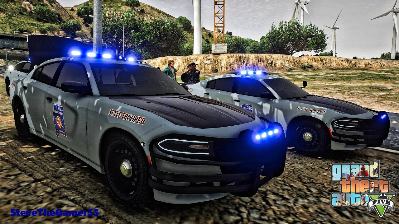 Playing GTA 5 As A POLICE OFFICER Highway Patrol|| Alabama|| GTA 5 Lspdfr Mod| 4K